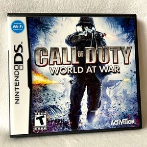 Nintendo DS Call of Duty World at War Video Game Complete with Case and Manual